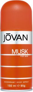 JOVAN MUSK FOR MEN DEODORANT SPRAY SPUITBUS 150 ML