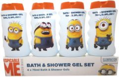 MINIONS BATH & SHOWER GEL SET GESCHENKSET 1 STUK