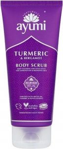 AYUMI TURMERIC & BERGAMOT BODY SCRUB TUBE 200 ML