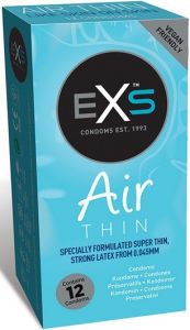 EXS AIR THIN CONDOMS CONDOOMS DOOSJE 12 STUKS