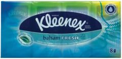 KLEENEX BALSAM FRESH ZAKDOEKEN PAK 8 X 12 STUKS