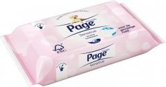 PAGE SENSITIVE VOCHTIG TOILETPAPIER PAK 42 STUKS