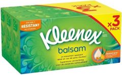 KLEENEX BALSAM ZAKDOEKEN BOX 3 X 72 STUKS
