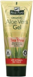 ALOE PURA ORGANIC ALOE VERA GEL TEA TREE TUBE 200 ML