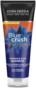 JOHN FRIEDA BLUE CRUSH INTENSIVE BLUE SHAMPOO TUBE 250 ML