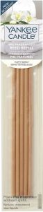 YANKEE CANDLE FLUFFY TOWELS REED DIFFUSER GEURSTOKJES (REFILL) PAK 5 STUKS