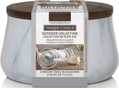 YANKEE CANDLE OUTDOOR COLLECTION LINDEN TREE BLOSSOMS GEURKAARS POT 283 GRAM