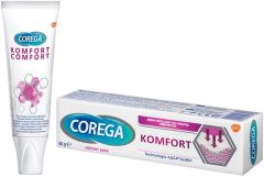 COREGA KOMFORT KLEEFCREME TUBE 40 GRAM