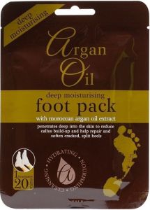 ARGAN OIL DEEP MOISTURISING FOOT PACK ZAKJE 1 STUK