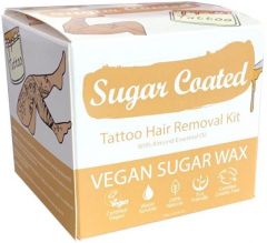 SUGAR COATED VEGAN SUGAR WAX TATTOO HAIR REMOVAL KIT SET 1 STUK
