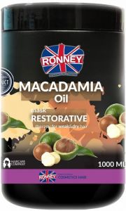 RONNEY MACADAMIA OIL RESTORATIVE MASK HAARMASKER POT 1000 ML