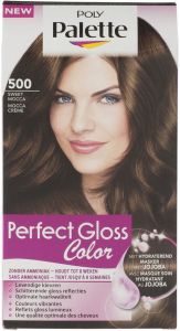 POLY PALETTE 500 SWEET MOCCA PERFECT GLOSS COLOR HAARVERF PAK 1 STUK