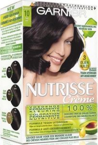 GARNIER NUTRISSE CRÈME 10 ZWART HAARVERF PAK 1 STUK