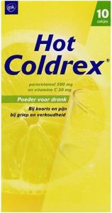 HOT COLDREX POEDER VOOR DRANK ZAKJES 10 STUKS