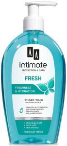 AA INTIMATE FRESH FRESHNESS & HYDRATION FEMININE WASH POMP 300 ML