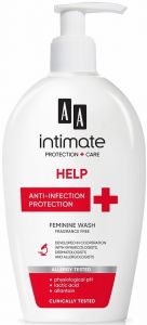 AA INTIMATE HELP ANTI-INFECTION FEMININE WASH POMP 300 ML