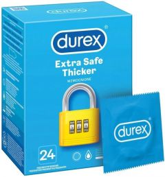 DUREX EXTRA SAFE THICKER CONDOOMS DOOSJE 24 STUKS