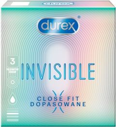 DUREX INVISIBLE CLOSE FIT CONDOOMS DOOSJE 3 STUKS