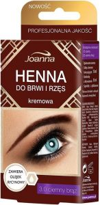 JOANNA HENNA 3.0 DARK BROWN EYEBROWS AND EYELASHES PAK 1 STUK
