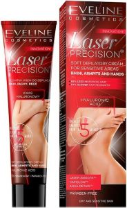 EVELINE LASER PRECISION BIKINI, ARMPITS AND HANDS ONTHARINGSCREME TUBE 125 ML