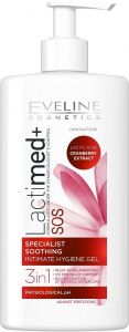 EVELINE LACTIMED+ 3 IN 1 SPECIALIST SOOTHING INTIMATE HYGIENE GEL POMP 250 ML