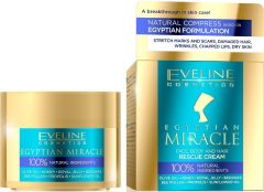 EVELINE EGYPTIAN MIRACLE FACE, BODY AND HAIR RESCUE CREAM BODYCREME POT 40 ML