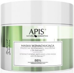 APIS NATURAL SOLUTION STRENGTHENING ANTI-HAIR LOSS MASK HAARMASKER POT 200 ML