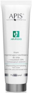 APIS PROFESSIONAL API-PODO REGENERATING AND HYDRATING 20% UREA FEET CREAM VOETCREME TUBE 100 ML