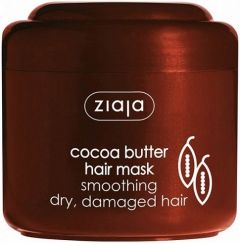 ZIAJA COCOA BUTTER SMOOTHING HAIR MASK HAARMASKER POT 200 ML