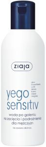 ZIAJA YEGO MEN SENSITIVE SOOTHING ALCOHOL-FREE AFTERSHAVE FLACON 200 ML