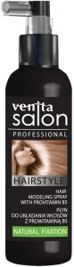 VENITA SALON PROFESSIONAL NATURAL FIXATION PROVITAMIN B5 HAIR MODELING SPRAY 130 ML