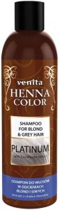 VENITA HENNA COLOR PLATINUM BLOND & GREY HAIR SHAMPOO FLACON 250 ML