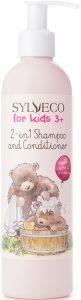 SYLVECO FOR KIDS 3+ 2-IN-1 SHAMPOO AND CONDITIONER POMP 300 ML