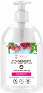 BARWA HYPOALLERGIC GEL FOR INTIMATE HYGIENE CRANBERRY POMP 500 ML