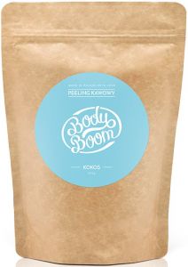 BODY BOOM COFFEE SCRUB PEELING KAWOWY COCONUT ZAKJE 30 GRAM