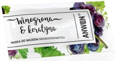 ANWEN GRAPES & KERATIN MEDIUM POROSITY HAIR HAARMASKER ZAKJE 10 ML