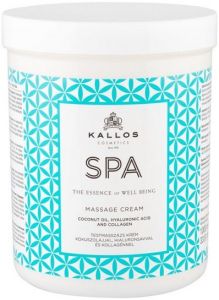 KALLOS SPA COCONUT OIL MASSAGE CREAM POT 1000 ML