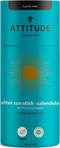 ATTITUDE SUN CARE CALENDULA MINT & CUCUMBER AFTER SUN STICK 85 GRAM