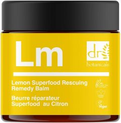 DR BOTANICALS LEMON SUPERFOOD RESCUING REMEDY BALM POT 60 ML