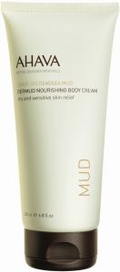 AHAVA MUD LEAVE-ON DEADSEA MUD BODY CREAM BODYCREME TUBE 200 ML