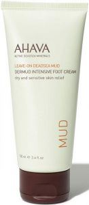 AHAVA DEADSEA MUD DERMUD INTENSIVE FOOT CREAM VOETCREME TUBE 100 ML