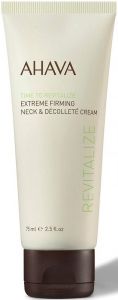 AHAVA TIME TO REVITALIZE EXTREME FIRMING NECK & DECOLLETE CREAM TUBE 75 ML