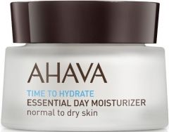 AHAVA TIME TO HYDRATE ESSENTIAL DAY MOISTURIZER NORMAL TOT DRY SKIN DAGCREME POT 50 ML
