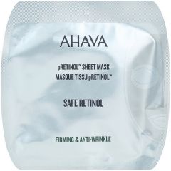 AHAVA SAFE RETINOL PRETINOL FIRMING & ANTI-WRINKLE SHEET MASK GEZICHTSMASKER ZAKJE 17 GRAM