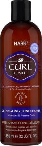 HASK CURL CARE DETANGLING CONDITIONER CREMESPOELING FLACON 355 ML