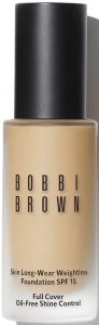 BOBBI BROWN SKIN LONG-WEAR WEIGHTLESS WARM IVORY FOUNDATION POMP 30 ML