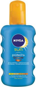 NIVEA SUN PROTECT & BRONZE 20 MEDIUM ZONNEBRAND SPRAY 200 ML