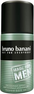 BRUNO BANANI MADE FOR MEN DEODORANT SPRAY SPUITBUS 150 ML