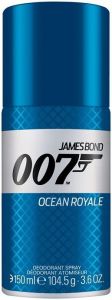 JAMES BOND 007 OCEAN ROYALE DEODORANT SPRAY SPUITBUS 150 ML