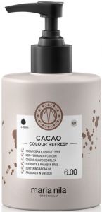MARIA NILA COLOUR REFRESH HAIR MASK WITH COLORED PIGMENTS 6.00 CACAO POMP 300 ML
